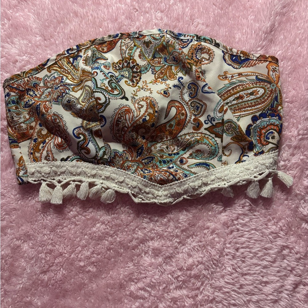 H&M Paisley Mini Skirt - Multicolor